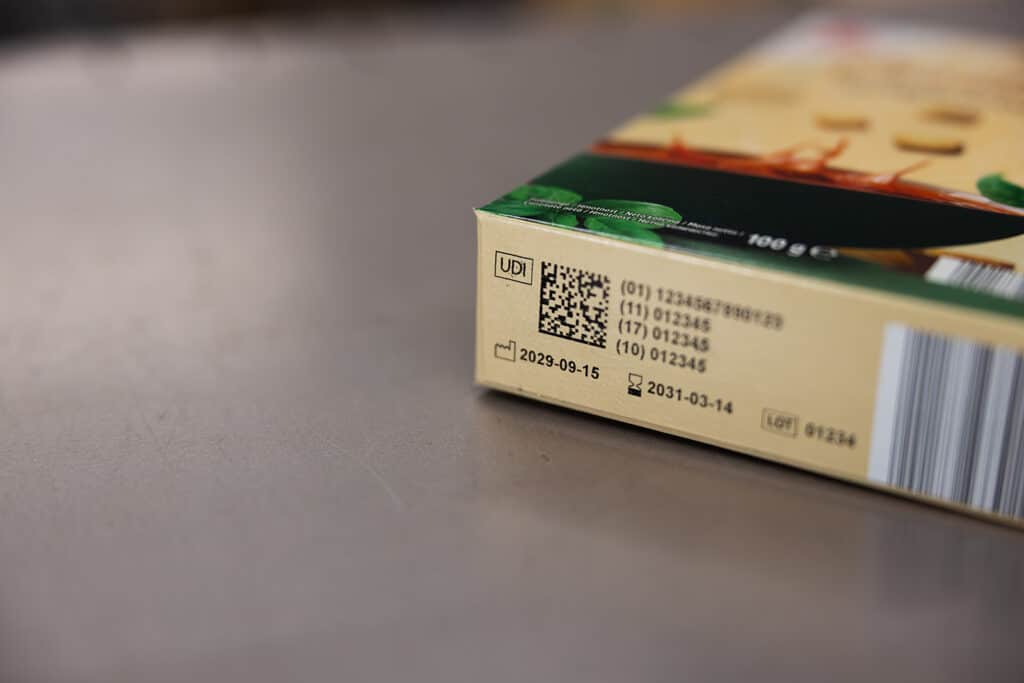 Número consecutivo impreso directamente en el envase del producto con jetStamp 1025
