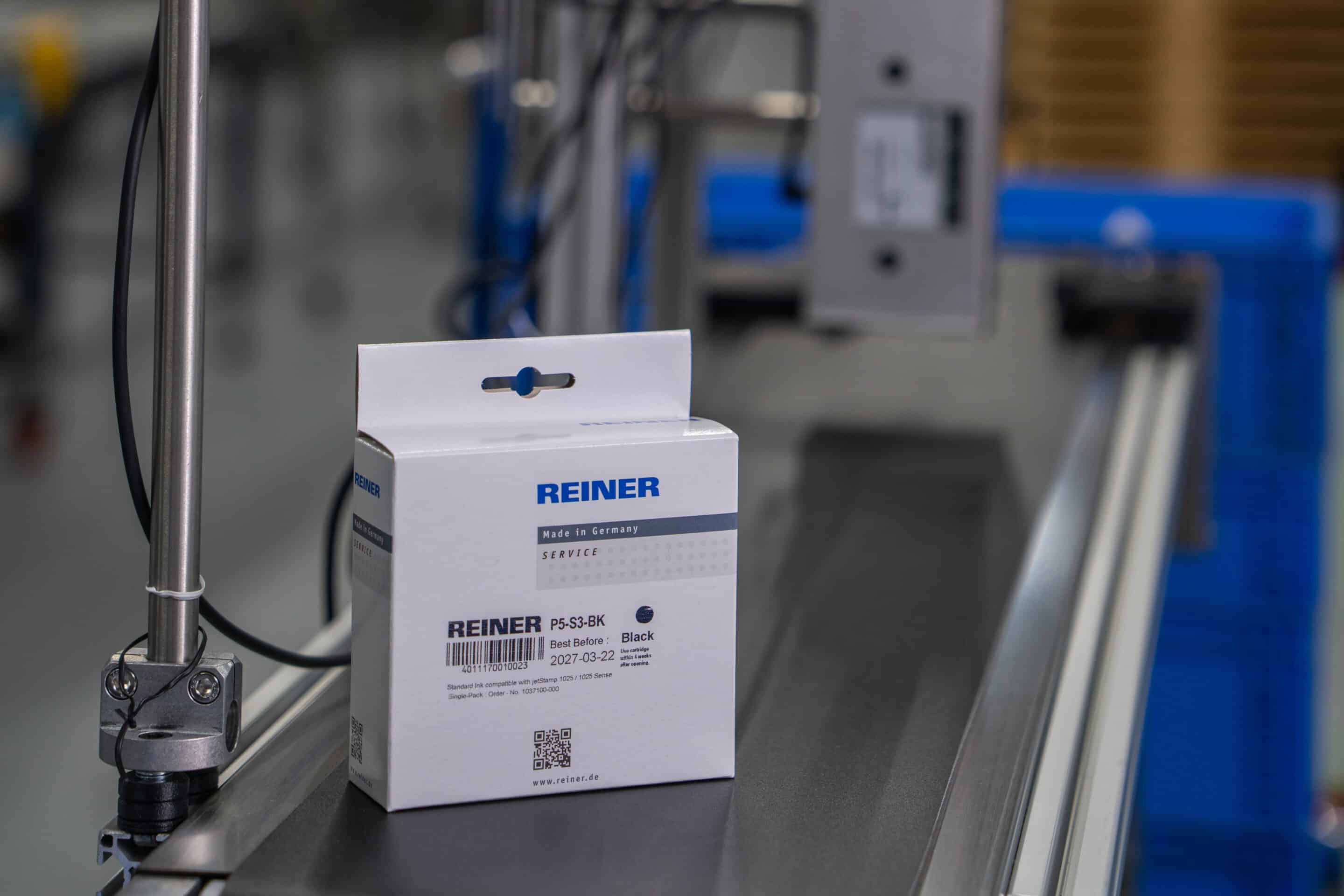 REINER jetAxis 100 bedruckt Druckpatronenverpackung