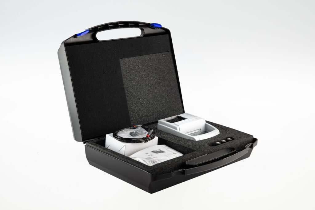 REINER jetSafe BASIC Transportkoffer mit Gerät und Zubehör