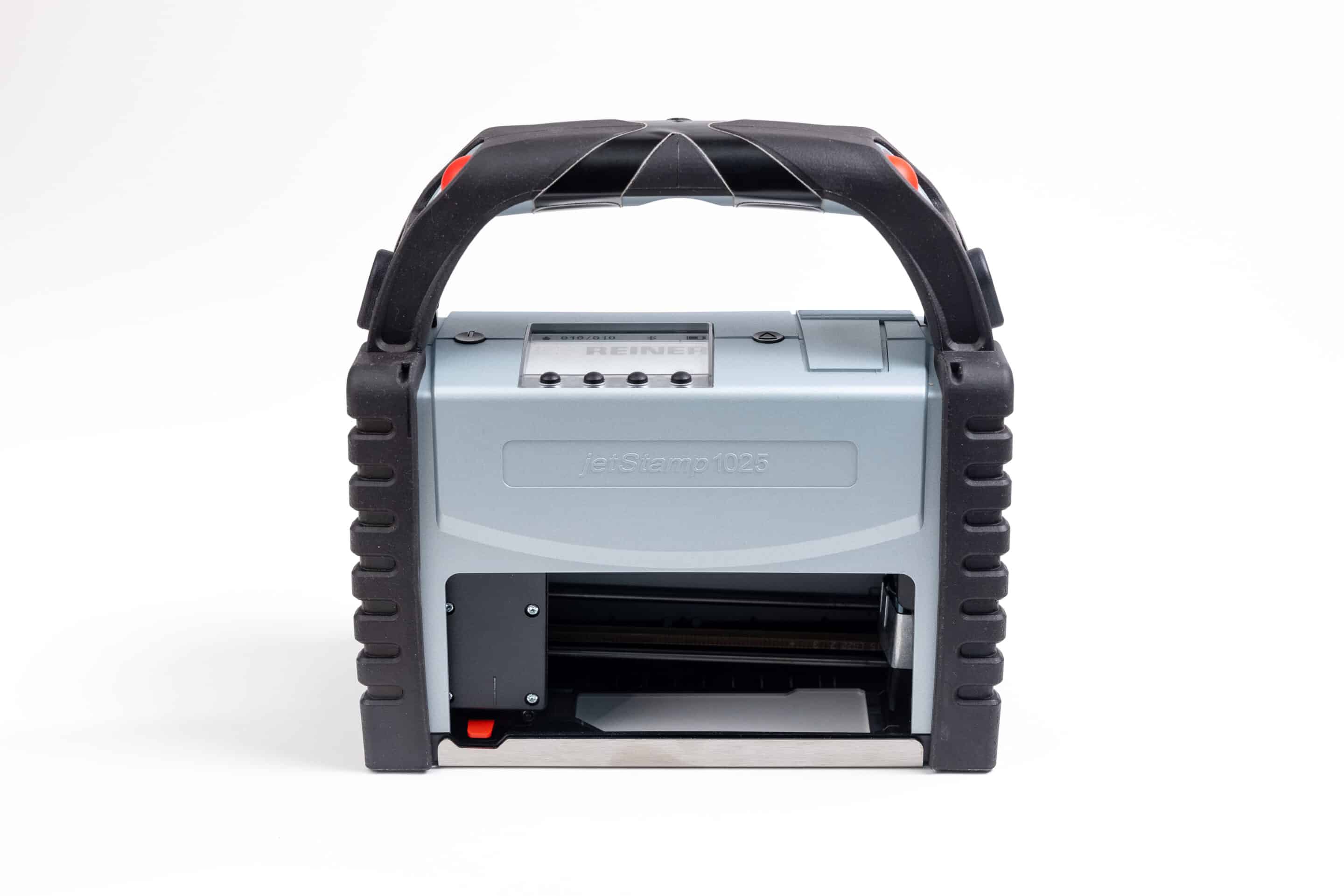 REINER jetStamp 1025 con funda protectora de silicona negra