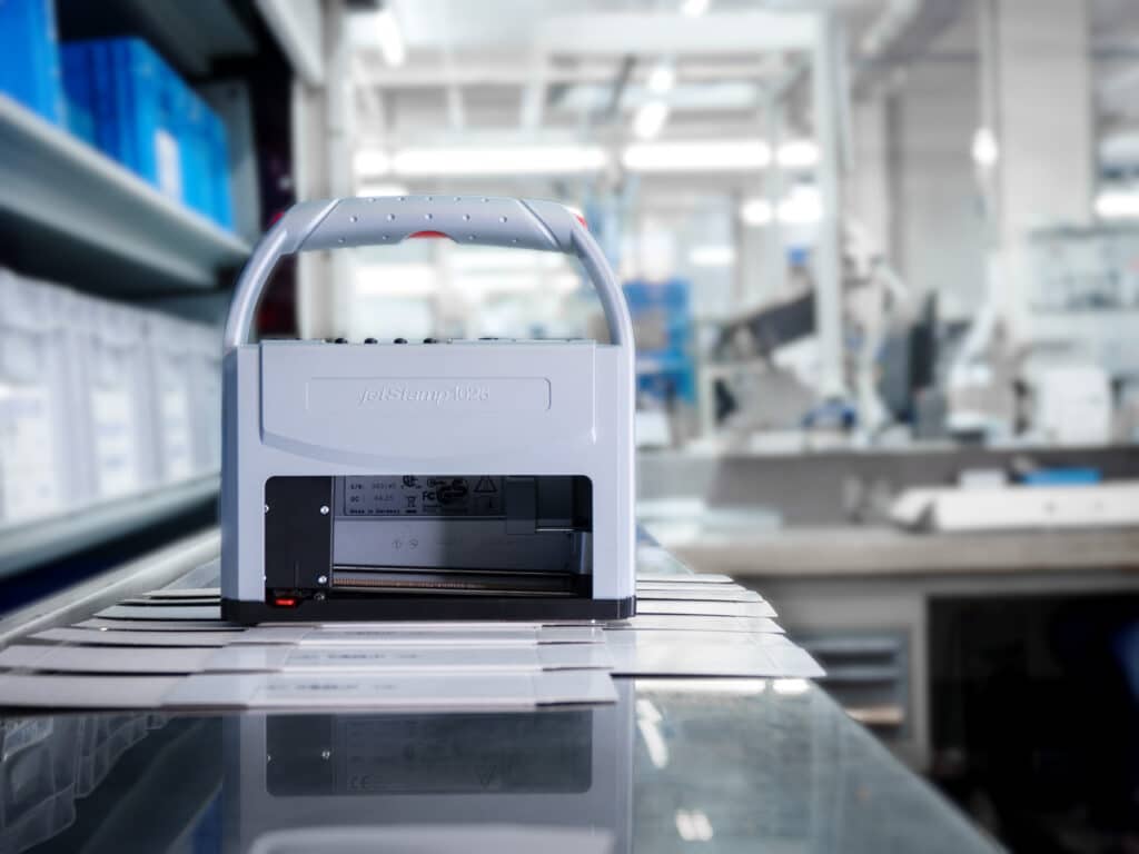 REINER jetStamp 1025 in Produktionsumgebung